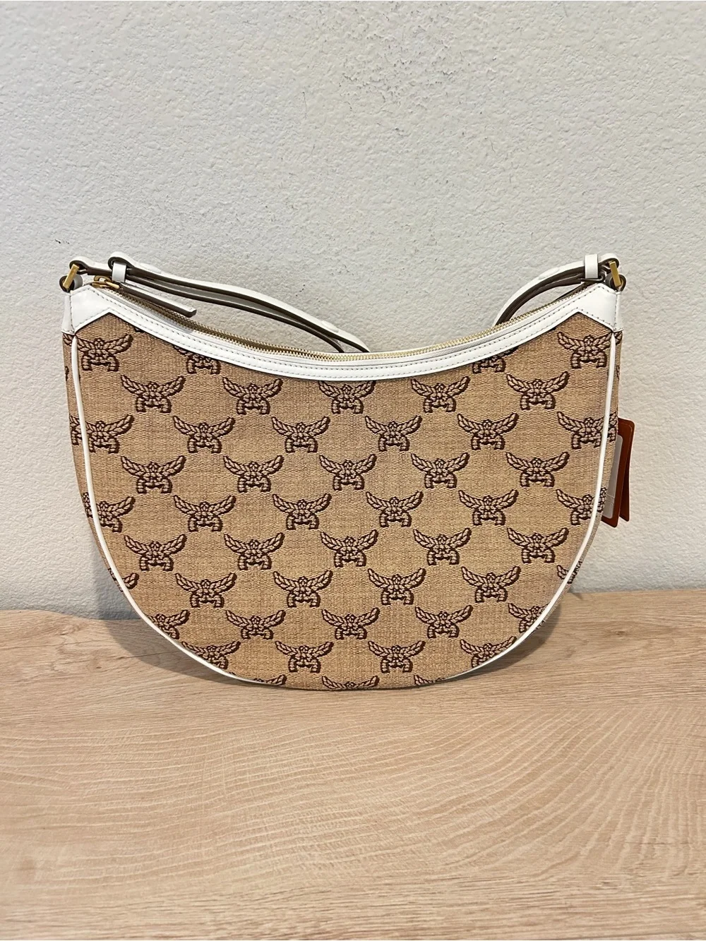 NWT MCM Himmel OTH Medium Hobo Bag with Dust Bag, $780 Retail